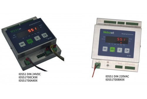 I D226 Weighing Indicator, ID551 Weighing Controller